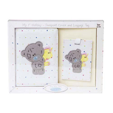 My 1st Holiday Me to You Bear Passport and Luggage Tag Set £5.99